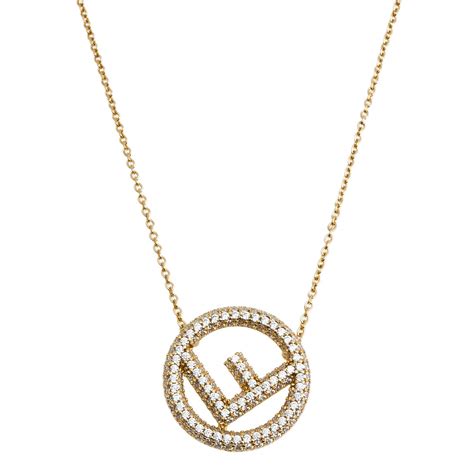 f is fendi necklace|is fendi jewelry real gold.